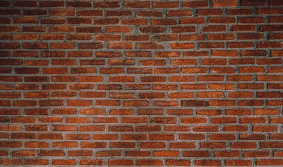 old red brick wall texture background