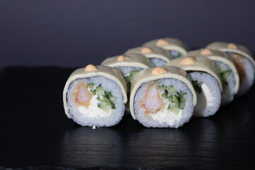 Sush rolls for menu 