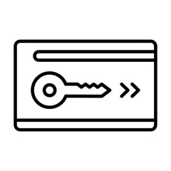 Keycard Icon