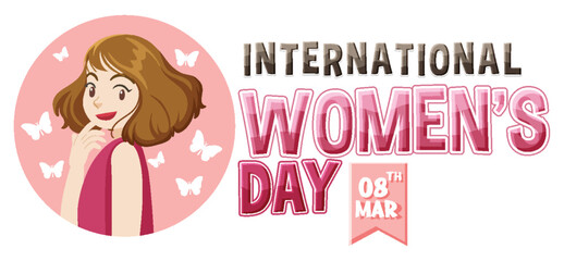 International women day logo