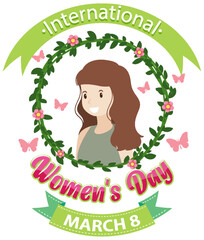 International women day logo