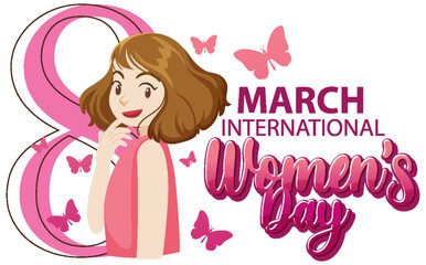 International women day logo