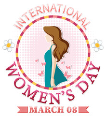 International women day logo