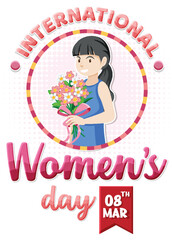 International women day logo