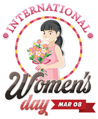 International women day logo