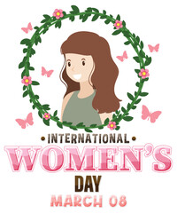 International women day logo