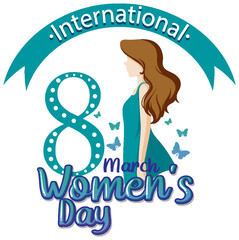 International women day logo