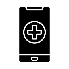 Fototapeta premium Medical App Icon