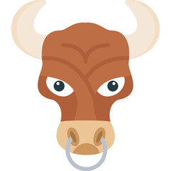 Bull Icon
