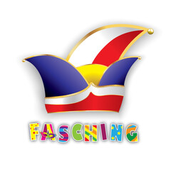 Fasching Narrenkappe