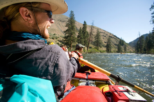 Rafting the Middle Fork of the Salmon River, ID.