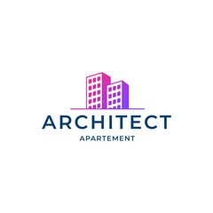 Architech Construction Solutions Vector Logo Template. Architect Construction Idea