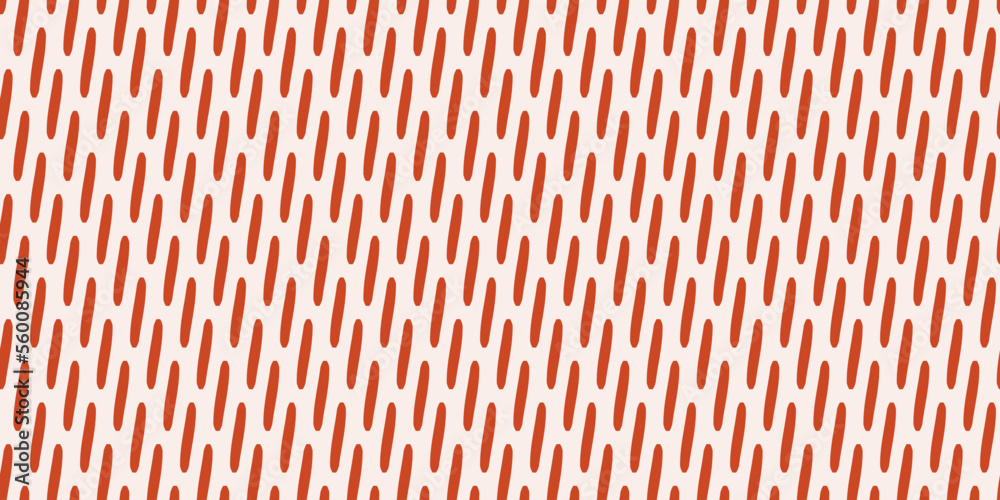 Poster orange diagonal sticks. texture of identical geometric sticks, seamless pattern. vector print for wa