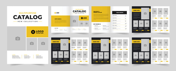 Product catalog design for your business. catalogue or Product catalog layout