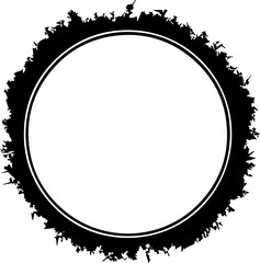 More info symbol. Paint brush stroke in square frame. Navigation sign. Read description. Paint brush ink splash banner. More info badge shape. Grunge black watercolor banner. Paintbrush frame. Vector
