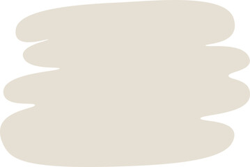 Abstract shape color spot design element