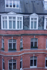 Fototapeta na wymiar Old Red Brick House in London