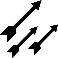 focus icon symbol in a white background, goal target icon symbol on the white background