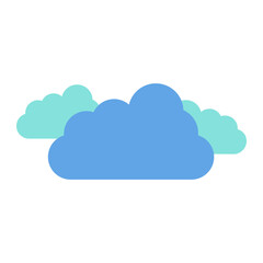Clouds Flat Icon