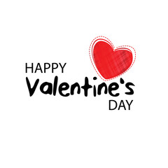 Creative Professional Trendy and Minimal Valentine's Day Logo Design, Love Heart in Editable Vector Format