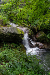 小川の滝