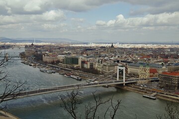 Fototapeta premium Panorama Budapest