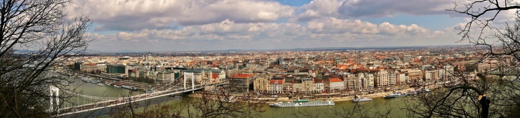 Fototapeta premium Panorama Budapest