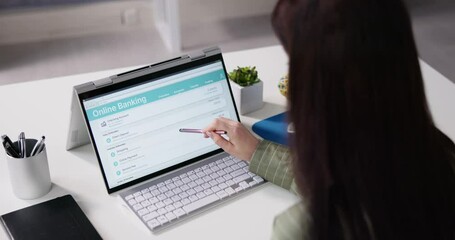 Electronic Bank Balance Statement And Transfer