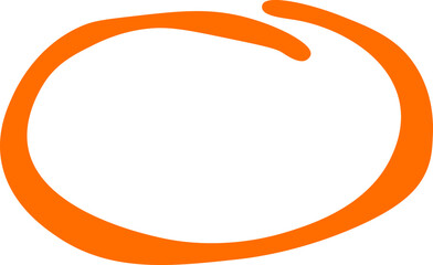 Hand drawn shape flat icon Simple geometric pattern