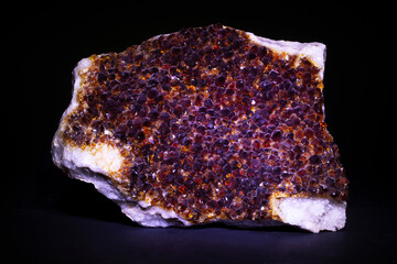 Rocks and minerals, Madera quartz crystals, laboratory sample