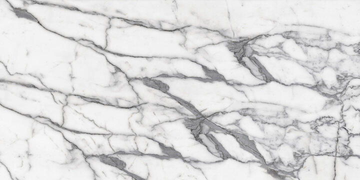 Bianco carrara marble texture background with greyish white base. White marble stone for fireplaces, ceramic slab tile, bathroom walls tile and kitchen interior-exterior home d&eacute;cor. Glossy satvario.