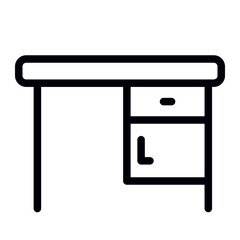 desk line icon