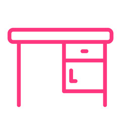 desk gradient icon
