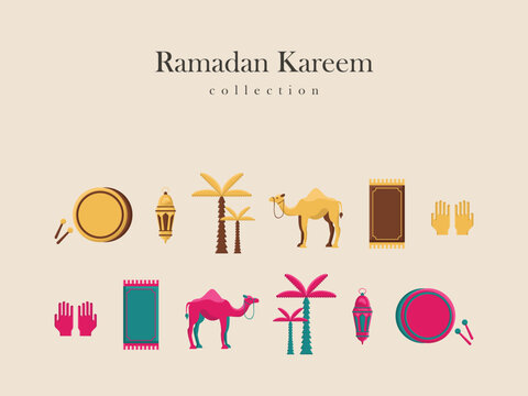 ramadan islamic mubarak background arab illustration ornament pattern element abstract arabic islam