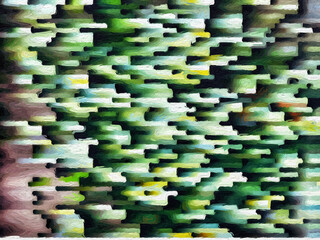 Colorful abstract pattern. The brush stroke graphic abstract. Art nice Color splashes. Background texture wall and have copy space for text.