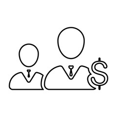 Business, finance, team icon