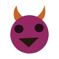 Fototapeta premium Illustration cartoon devil