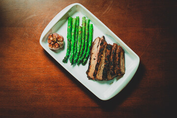 food on a plate