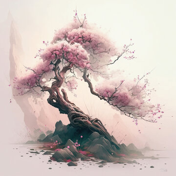 Cherry Blossom Tree Cartoon Images – Browse 4,523 Stock Photos, Vectors,  and Video | Adobe Stock