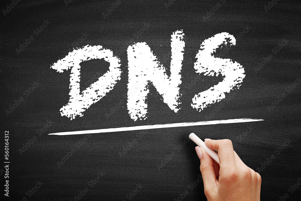 Aufkleber dns domain name system - hierarchical naming system built on a distributed database for computers, s