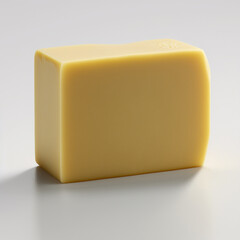 Handmade Soap with herbs on White Background