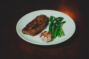 grilled steak