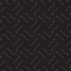 seamless black victorian geometric pattern with mosaic ornament