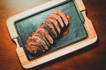 Barbecue, Get ready for a sizzling summer with this mouthwatering barbecue feast! Our juicy meats are cooked to perfection over an open flame, infusing them with smoky flavor that will leave your tast