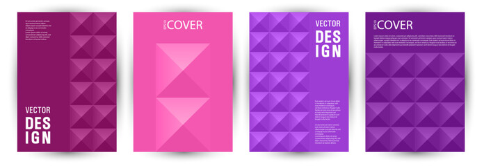 Architecture magazine front page mokup bundle graphic design. Memphis style digital front page