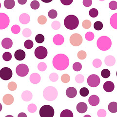 Vector seamless pattern of various bubbles. Perfect for wrapping, printing, web sites, wallpapers, textile