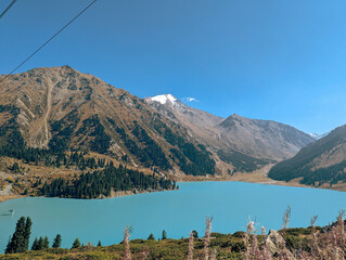 lake in the mountains