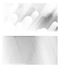 Abstract white and gray gradient background.Halftone dots design background.vector Illustration.
