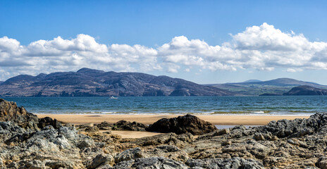 Port Salon Beach and Rocks County Donegal Ireland