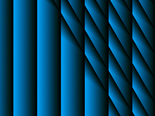 Tło niebieskie ściana kształty abstrakcja tekstura - obrazy, fototapety, plakaty